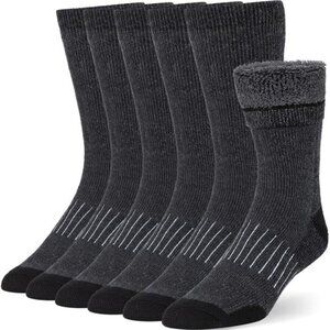 Buttons & Pleats Wool Socks for Men & Women Merino Thermal Warm Cozy Winter